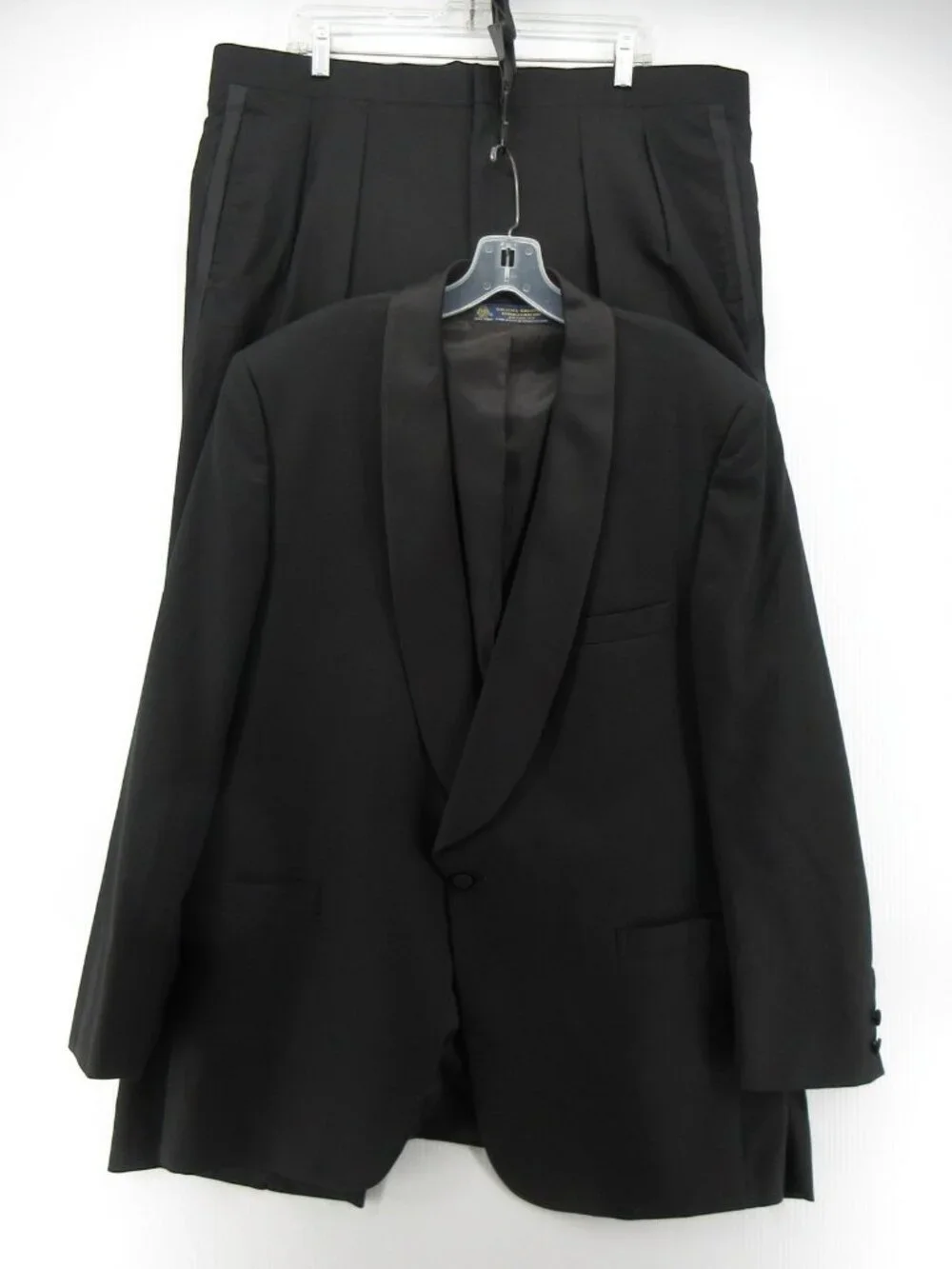 VTG Brooks Brothers Suit 45 L Wool Tuxedo Shawl Formal Evening 40X32